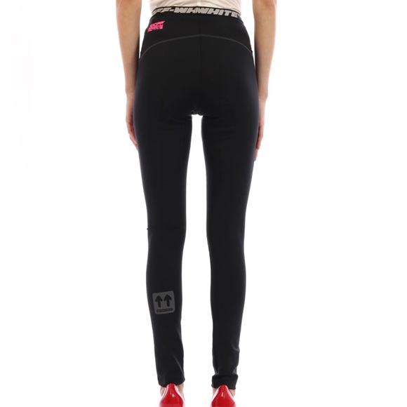 OFF-WHITE Logo printed Leggings, 44 IT - Picture 2 of 9